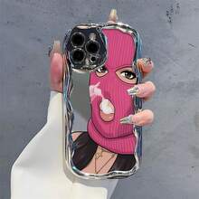 Funda para móvil con estampado de gafas de sol de panda, compatible con Samsung, Apple, VIVO, OPPO, , Transsion, ,  y Honor. Fabricada en TPU, ofrece protección contra golpes y caídas. Un regalo perfecto para amigos y familiares. - Plateado - Ver 4