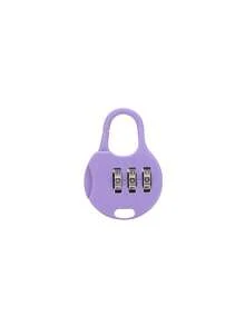 Mini Combination Lock, 3-Digit Resettable Password, Suitable For Suitcases, Backpacks, Lockers, Etc., Universal Type - Easy-To-Use Combination Dial And Key Lock, Suitable For Home And Travel Use. - Multicolor - View 7