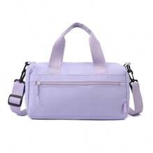 1pc Minimalist Solid Color Fashion Small Multifunctional Crossbody Storage Bag, Small Capacity Gym Bag, Versatile Women's Shopping & Work Shoulder Bag, Small Soft Bag Water-Repellent Fabric, Portable Lightweight Mini Gym Bag Gym - Multicolor - View 19