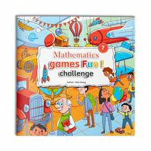 Fun Math Game Challenge Series, Math Puzzles And Logic Game Book With Number, Pattern And Problem Solving Activities, Gamified Learning Pages, Colorful Illustration Design, Multiple Themes Available - Fun Challenges In Math Games - View 9