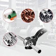 Rohrscheren-Set Aus Edelstahl Für Rohre 8–29 Mm (Kupfer, Alu, Kunststoff) – Mit 3 Ersatzschneidrädern & Entgrater, Ideal Für Klempner & Heimwerker, Robustes Präzisionswerkzeug Für Sanitär & Heimwerkstatt - A - Übersicht 7