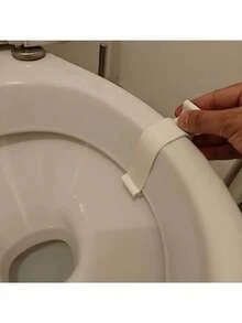 2pcs Toilet Seat Stabilizer. Is Your Toilet Loose, Shaking Or Misaligned? Try This Toilet Stabilizer, It Can Easily Align Your Toilet And Keep It From Moving. - A - View 6