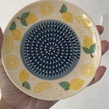 4件組 2入 4.9英吋陶瓷研磨盤,可高效研磨大蒜、薑、辣椒、水果與嬰兒食品,實用廚房工具,適合日常烹飪需求,易清洗收納,方便且可重複使用 - 彩色 - 查看 10