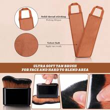 6pcs Pjordo Self Tanner 3.38oz Set, Summer Color Self-Tanning Lotion, Deep Dark Color For All Skin Tones With Self Tanning Mitt Applicator Kit, 1 Hour Sunless Tanner, Fast Self Tan, Long Lasting Self Tanning Foam, No Fake Tan Smell, Holiday Gifts - Dark Brown - View 7