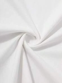 2026 Primavera/Verano Nueva Camiseta de Manga Corta con Cuello Redondo para Mujer con Estampado de Interacción de Gato Calicó y Mariposa, Top Casual de Estilo Vintage Desgastado, Ropa de Muj - Blanco - Ver 4