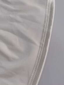 Basrey Neues elegantes weißes einfarbiges Maxikleid mit Taillenbindung, V-Ausschnitt und offenen Schultern, geeignet für Hochzeiten, Partys und formelle Anlässe im Frühling - Weiss - Übersicht 9