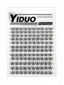 YIDUO DIY Single Cluster False Eyelashes, Rabbit Fairy Style Lightweight Natural Look, 4 Styles D Curl Cluster Lashes, Mixed Length Reusable Faux Mink Hair Eyelash Extensions, Suitable For Bridal, Prom, Daily, Party Makeup, Beginner Friendly - D - View 10
