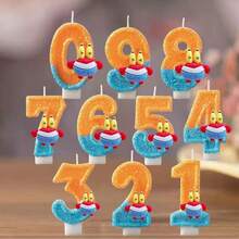 Exquisite Cake Decorations, Includes Numbers 0-9, Suitable For Decorating Birthday Cakes, Wedding Cakes, Special Anniversary Cakes And Various Holiday Cakes - View 2