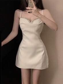 Women Midi Dresses - Black - View 4
