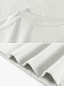 2026 Cotton Short-Sleeved Crew Neck Shirt, Y2K Style, Men's Clothing, New Arrival In The Tops And Shirts Category, Men's Clothing, Shirts, Shirt For Men - White - View 7