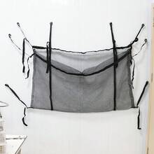 1pc/Set Large Capacity Hanging Pool Storage Organizer Bag, Foldable Mesh Toy Storage Bag With Multiple Pockets, Hooks And Adjustable Shoulder Strap, Suitable For Above Ground Pool, Bathroom And Outdoor Accessories - Multiple Styles - View 12