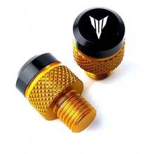 M10x1.25 摩托車後視鏡孔塞原廠鏡孔螺絲，適用於 MT03 MT07/MT09 MT10 MT25 MT125 改裝後視鏡孔座裝飾塞 鋁合金鏡孔塞螺栓配件 (2入) - A - 查看 12