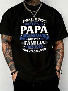 Men's Summer T-Shirt | Father's Day Gift, Gift For Dad - Mocha Brown - View 1