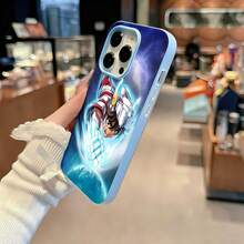 Pegaso Seiya poder cósmico blanco rojofunda de teléfono Fundas compatibles con ,Apple,VIVO,OPPO,,, y Honor.Fabricadas en silicona TPU,ofrecen protección contra golpes y caídas. - Azul - Ver 5