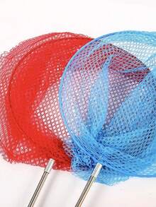 Stainless Steel Telescopic Kids Fishing Insects Net For Outdoor Beach Fishing Accessories Children Playing Mini Fishing Net - Multicolor - View 5