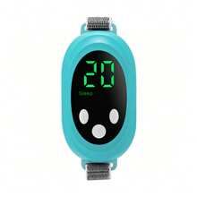 Hailicare Smart Sleep & Energy Regulator|2 Modes + 20 Intensity Levels|EMS Microcurrent For Stress Relief|Skin-Friendly Adjustable Strap|Type-C Fast Charging|Suitable For Sleep & Daily Use - Cadet Blue - View 4