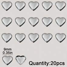 10/20pcs Multi-Shape Stainless Steel Asymmetric Stamped Trays DIY Jewelry Making, Handmade Beading DIY Material Kit Jewelry Accessories - Steel - View 18