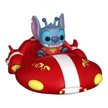 Funko Pop-Vehicle Model: Lilo And Stitch - Red Spaceship With Stitch-Figurine Model, Collectible Model Display, Creative Gift, Holiday Birthday Gift, Christmas Gift, Desktop Display Model, Fan Collection Gift - 1PC-85522 - View 2
