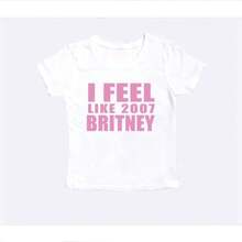 Top corto vintage estilo Y2K de los 2000 con estampado de letras, camiseta casual de manga corta, estilo sexy y atrevido, ropa ajustada de verano para mujer. - Negro - Ver 3