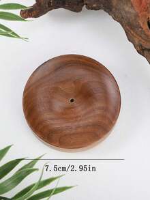 Wooden Incense Burner, Handmade Wooden Incense Holder, Slim Incense Burner, Zen Style Home Decor, Suitable For Study, Yoga Room, Tea Room, Bedroom And Other Places - Default - View 10