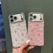 1個貝殼圖案手機殼，相容於 17 Pro Max、Apple 16/15/11，鬱金香溫柔設計 - 彩色 - 查看 4