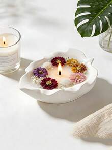 Leaf Shaped Boat Silicone Mold, DIY Aromatherapy Candle Holder, Succulent Planter & Jewelry Storage Tray, Plaster Epoxy Resin Casting Mold For Home Decor Handmade Ornaments - White Silicone Mold - View 6