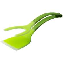 1 pieza Utensilio de cocina de silicona antideslizante 2 en 1, puede saltear o sujetar alimentos, un gran ayudante para la cocina. Herramientas de cocina disponibles en múltiples colores, adecuado para uso en el hogar, la cocina y el camping, no daña los utensilios de cocina - Multicolor - Ver 8