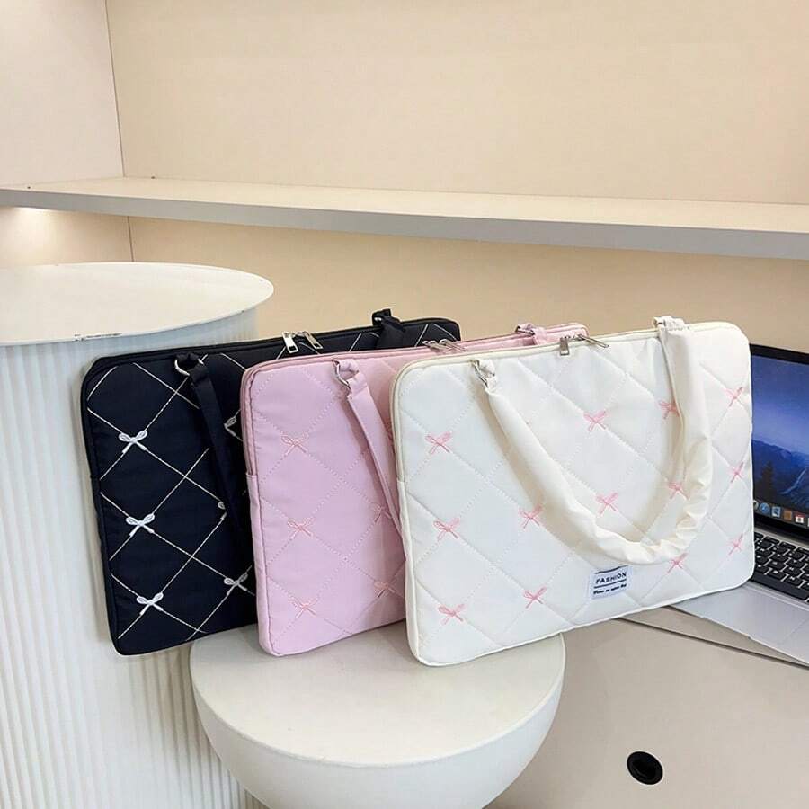 Funda protectora para portátil y tableta con lazo estilo coreano - Multicolor - Ver 1