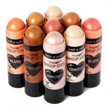 Wet N Wild MegaGlo Makeup Stick, Buildable Color, Versatile Use, Cruelty-Free & Vegan - Where's Walnut?-Father's Day - 當裸體襲擊者 - 查看 7