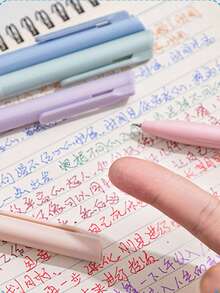 6支裝混色中性墨水筆 辦公用品 原子筆 黑筆 彩色鉛筆 返校季 - 預設 - 查看 8