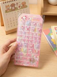 Nhãn dán 3D dập nổi cho trẻ em - Nhãn dán trang trí ốp điện thoại pha lê hình động vật hoạt hình. Quà tặng nhãn dán trang trí. Trang trí lớp học, trang trí tiệc, quà sinh nhật, nhiều lựa chọn quà tặng lễ hội, thời trang. - Nhiều màu - Xem 10