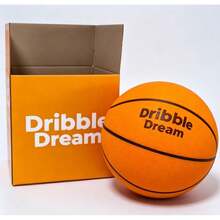 Noiseless Indoor Training Basketball, Soft Foam Material, Perfect For Home Dribbling Practice & Parent-Child Play 22.6 Cm - D - 查看 1