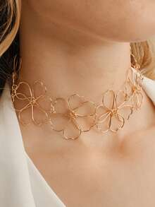 Nocturel Choker - Emas - View 1