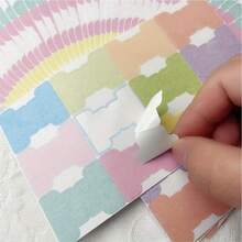 120 piezas de pegatinas marcadoras de páginas codificadas por colores, pestañas de índice escribibles para calendario, planificador, diario, cuaderno, búsqueda rápida, estudio, oficina y vida diaria - Talla única - Ver 6