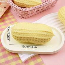 Jouet anti-stress en silicone en forme de cacahuète, les petits trous sur le produit sont causés par le processus de fabrication, pas des défauts, très convenant pour les cadeaux de vacances, les cadeaux amusants et mignons, les cadeaux d'anniversaire, les cadeaux de Pâques, les cadeaux d'Halloween, les cadeaux de Noël, les cadeaux de fête, jouet à presser, jouets à presser, jouet anti-stress à presser, ravioli à presser, jouets pour adultes femmes - arachide - Voir 10