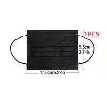 500pc/300pcs/200pcs/150pcs/100pcs/50pcs/10pcs/1pc High Quality Adult Face Mask, 3-Layer Protective Mask, Reinforced Thick Polyester Material, Reusable Mask - Elastic Ear Loop Design, Breathable And Comfortable, Unisex, Daily Protection, Suitable For Home, Office, School, Outdoor And Other Occasions, Daily Use - Multicolor - View 24