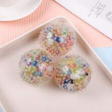 Children's Soft Grape Bead Squeeze Water Ball, Stress Relief Fingertip Toy, Kids Birthday Party Gift - Multicolor - View 7
