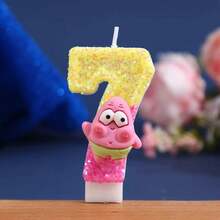 Exquisite Birthday Number Candles, Suitable For Birthday Parties, Anniversary Parties, Graduation Parties, Valentine's Day Parties And Wedding Parties. 0 To 9 Cake Decoration Candles. - View 10