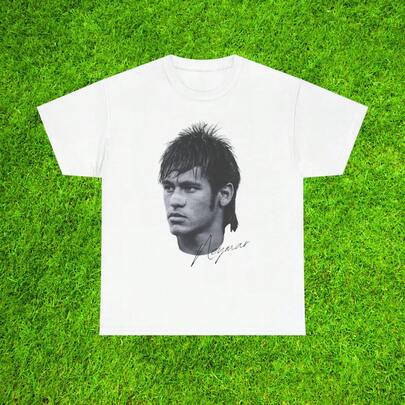 2026 1Pc Sommer Outfit Damen T Shirt Herren Sommer Outfit Neymar Jr 10 Goat Brazil Barcelona PSG Football Unisex T-Shirttrikot Sommer