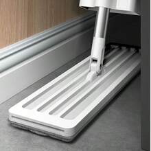 New Large Mop Set With 360° Rotation, Reusable Microfiber Mop Pad, Suitable For Tile, Hardwood And Composite Floors Wet And Dry Cleaning, Hands-Free Floor Mop, Home Use First Choice - Hands-free Mop - View 11