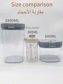 1 Piece / Food Storage Box / Multi-Functional Airtight Container / Suitable For Storing Grains / Kitchen Fruits And Spices / With Date Setting Function / Not Recommended For Outdoor Travel Due To Its Large Capacity - Multicolor - View 7