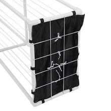 White PVC Vertical Stuffed Animal Storage Organizer, Floorstanding Plush Toy Holder With Elastic Rope For Bedroom Playroom - White - View 5
