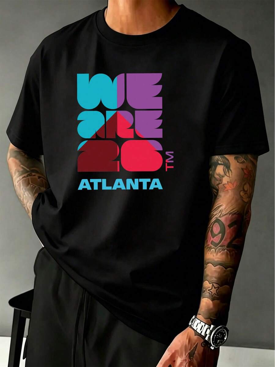 Camiseta unisex de manga corta, camiseta  para hombre, estampado con diseño 2026, camiseta deportiva transpirable y cómoda para verano, camiseta deportiva para fitness...,y2k - Negro - Ver 1