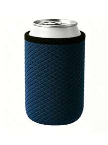 1 pezzo/2pcs Manicotto in neoprene goffrato da 12oz per bicchiere di cola, raffreddatore per lattine di birra da 330ml, accessorio protettivo anti-scottatura per bicchieri, uso duale caldo & freddo, adatto per attività quotidiane, forniture per feste, articoli essenziali per le vacanze, matrimoni, raduni, riutilizzabile per escursioni, all'aperto, campeggio, sport e altro ancora - Multicolore - Visualizzare 8