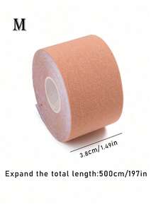 1 Roll Invisible Elastic Boob Tape, Adhesive Seamless Breast Lift & Chest Support Tape, Sticky Sports Body Wrap Accessory, Summer Holiday Essentials & Party Supplies For Daily Outfit, Beach Gathering And All Occasion Body Shaping Use - Hot Selling Summer - View 8