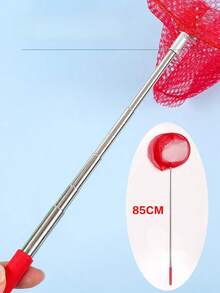 Stainless Steel Telescopic Kids Fishing Insects Net For Outdoor Beach Fishing Accessories Children Playing Mini Fishing Net - Multicolor - View 7