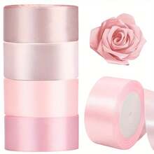 4pcs/40 Yards 4cm Wide Solid Satin Ribbon, Suitable For DIY Crafts, Gift Wrapping, Wedding Decor And Bow Making, Rose Bows, Party Decorations, Holiday Gifts - 4 Cm/1.5 Inches * 10 Yards/9.14 Meters - View 24