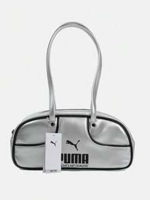 Puma 中性休閒 Other 系列單肩包 09304401 - 銀色 - 查看 1