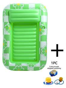 4-In-1 Inflatable Sun Lounger - Sunbathing Pool, Floating Pool Bed, Leisure Floating Toy, Water-Filled Sun Bed Mat, Adult Inflatable - Inflatable Flotation Device - View 17