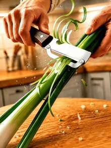 1pc Stainless Steel Plastic Handle Peeler, Multi-Function Bottle Opener With Forged Blade - For Peeling, Slicing Fruits And Vegetables | Perfect For Home Cooks And Chefs, Vegetable Slicer | Stainless Steel Blade - Forged Blade, Fruit Peeler - Multicolor - View 3